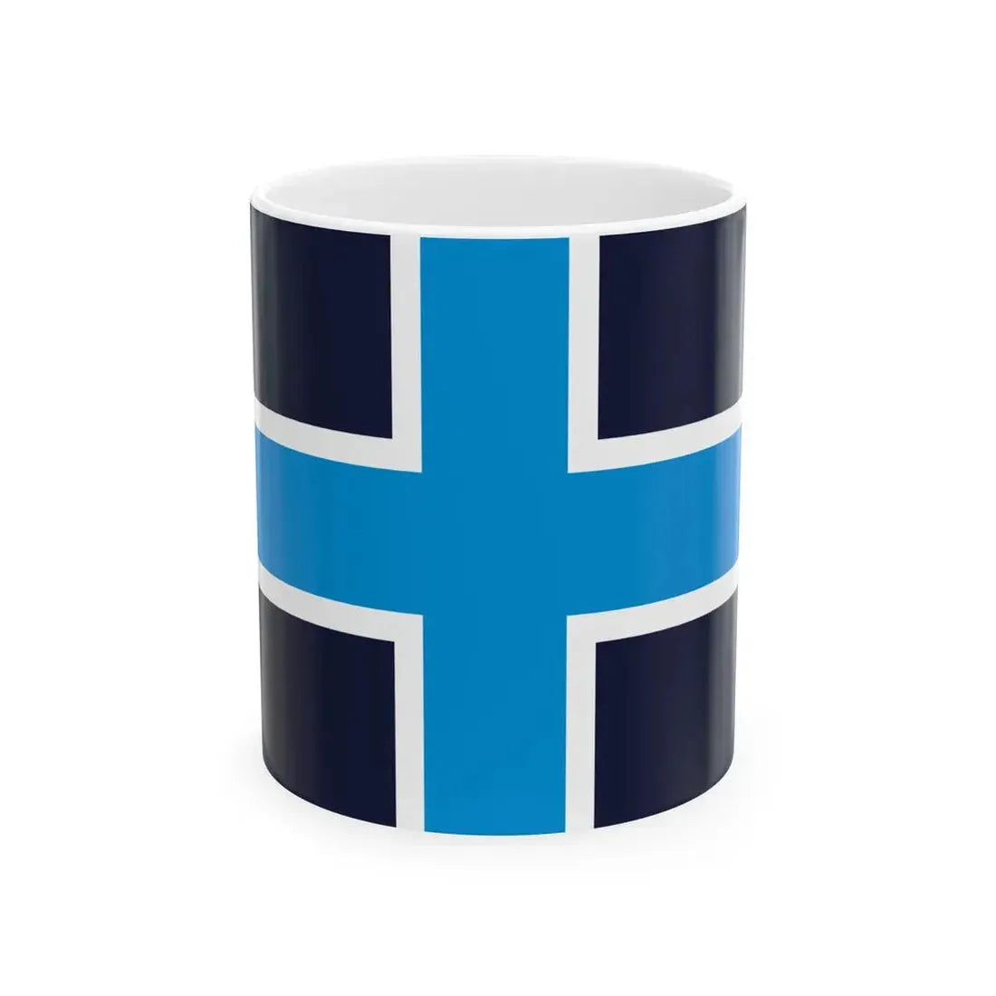 UPR flag (Poland) White Coffee Mug 11oz - Go Mug Yourself