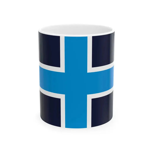 UPR flag (Poland) White Coffee Mug 11oz - Go Mug Yourself