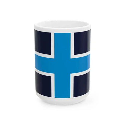 UPR flag (Poland) White Coffee Mug 15oz - Go Mug Yourself