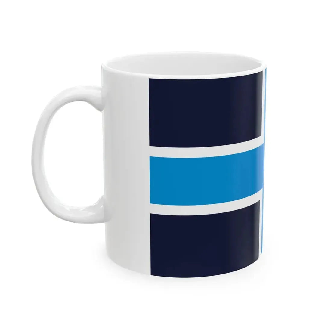UPR flag (Poland) White Coffee Mug - Go Mug Yourself