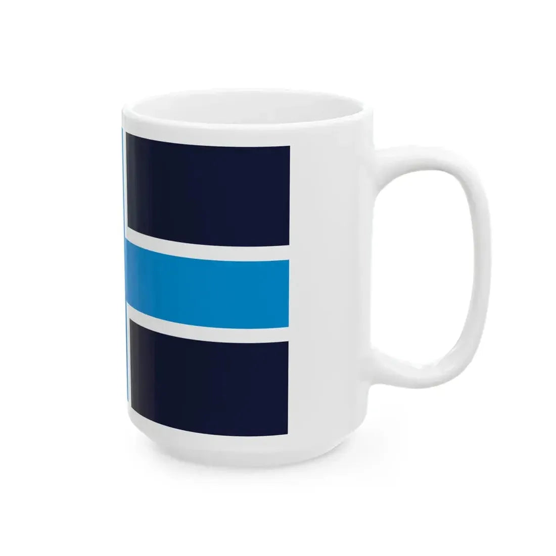UPR flag (Poland) White Coffee Mug - Go Mug Yourself