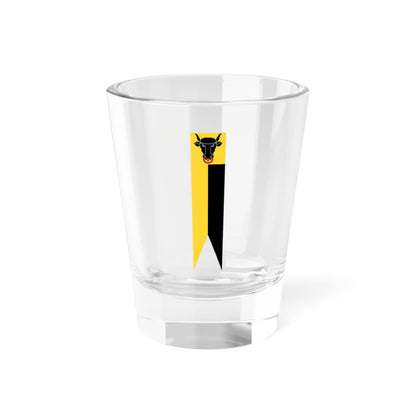 UR Oriflamme (Switzerland) Shot Glass 1.5oz 1.5oz - Go Mug Yourself