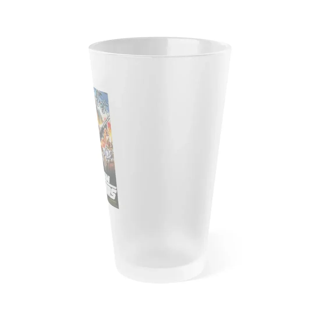 URBAN WARRIORS 1987 Movie Poster - Frosted Pint Glass 16oz - Go Mug Yourself
