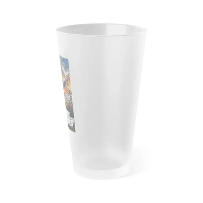 URBAN WARRIORS 1987 Movie Poster - Frosted Pint Glass 16oz - Go Mug Yourself