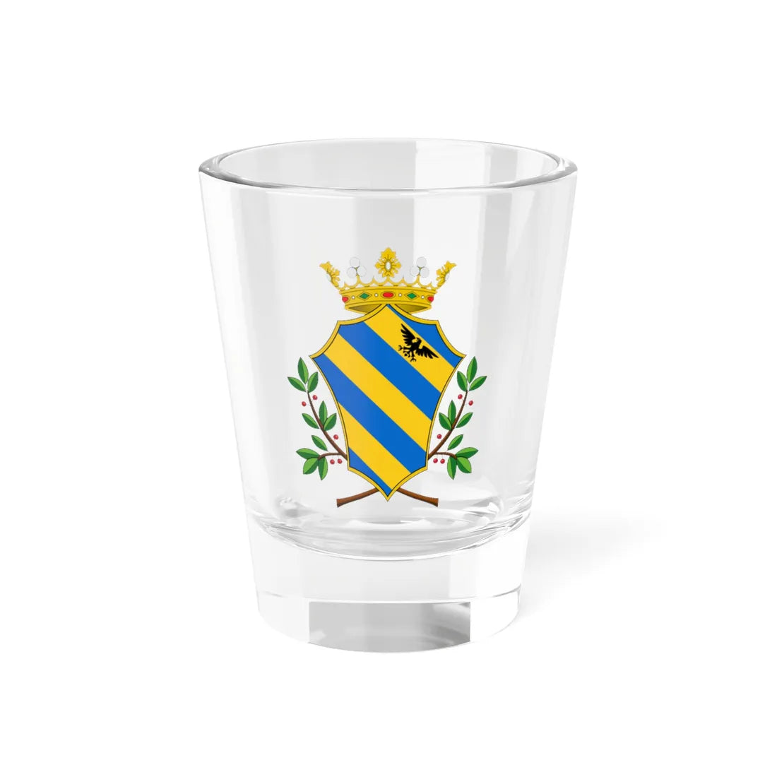 Urbino-Stemma (Italy) (Coat of Arms) Shot Glass 1.5oz 1.5oz - Go Mug Yourself