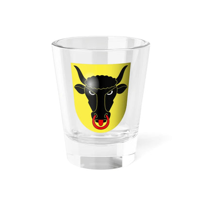 Uri-coat of arms 3d (Switzerland) (Coat of Arms) Shot Glass 1.5oz 1.5oz - Go Mug Yourself