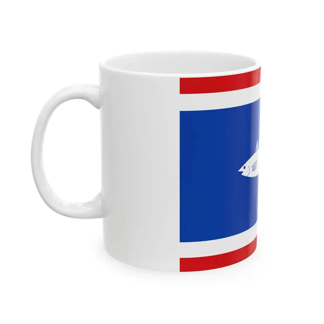 Urk vlag (Netherlands) White Coffee Mug - Go Mug Yourself