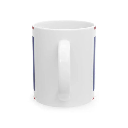 Urker vlag met schelvis 25-12-2016 (Netherlands) White Coffee Mug - Go Mug Yourself