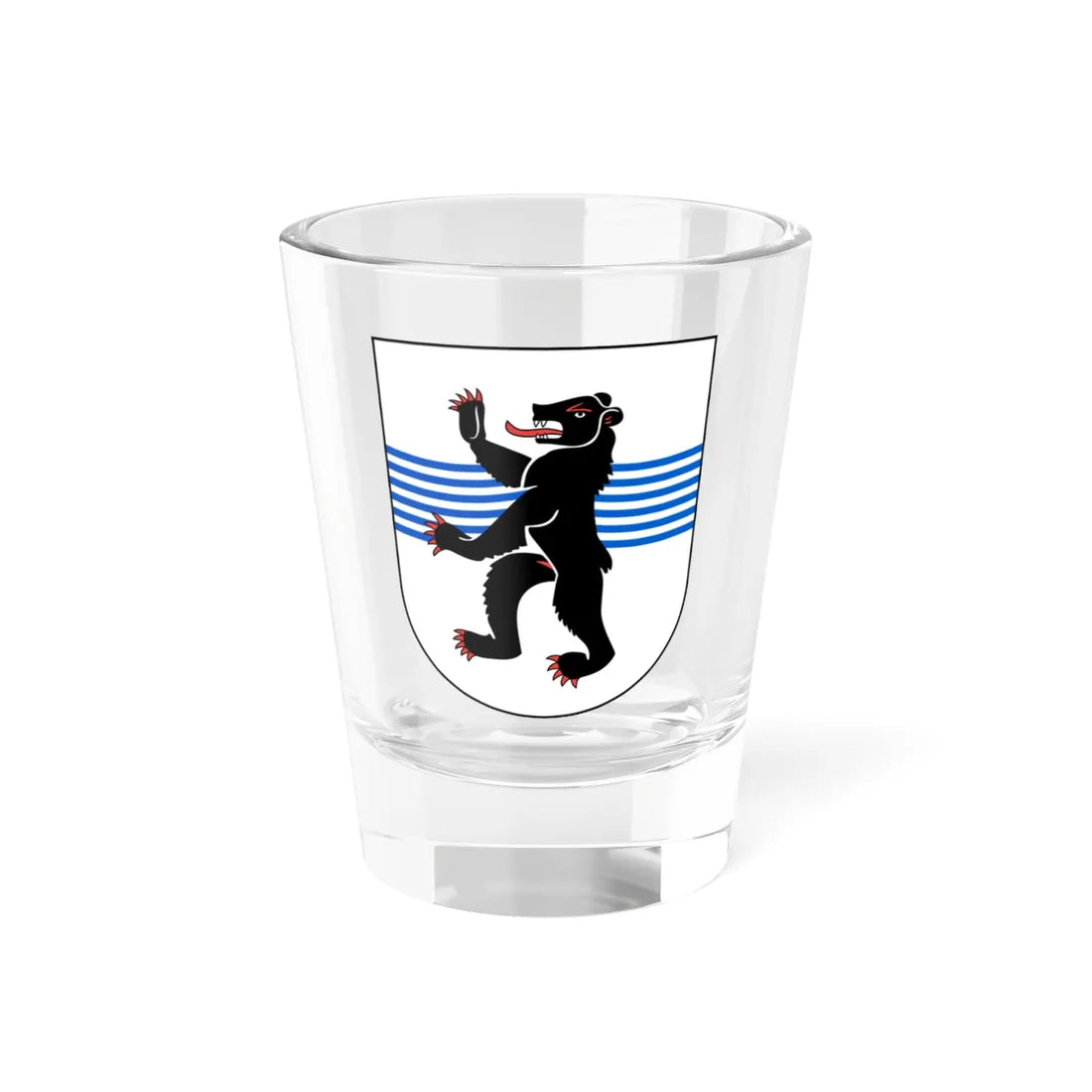 Urnäsch wappen (Switzerland) (Coat of Arms) Shot Glass 1.5oz 1.5oz - Go Mug Yourself