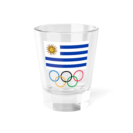 Uruguayan Olympic Committee logo (Uruguay) Shot Glass 1.5oz 1.5oz - Go Mug Yourself