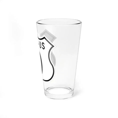 US 0 Ohio 1955 (Ohio) (Road Sign) Pint Glass 16oz - Go Mug Yourself