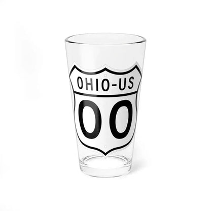 US 00 Ohio 1948 (Ohio) (Road Sign) Pint Glass 16oz 16oz - Go Mug Yourself