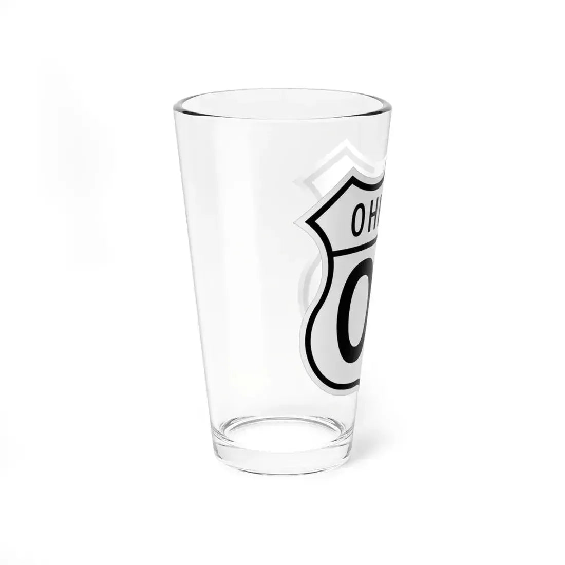 US 00 Ohio 1948 (Ohio) (Road Sign) Pint Glass 16oz - Go Mug Yourself