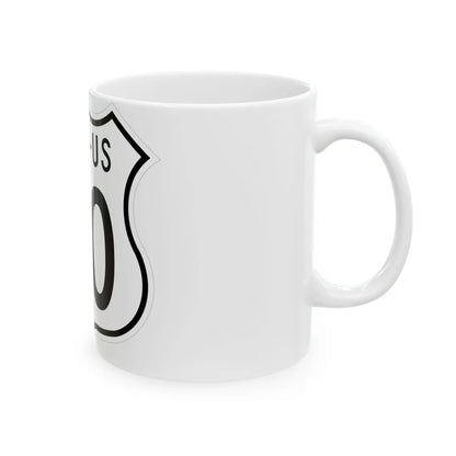 US 00 Ohio 1955 (Ohio) (Road Sign) White Coffee Mug - Go Mug Yourself