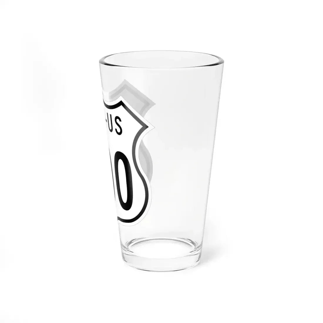 US 000 Ohio 1955 (Ohio) (Road Sign) Pint Glass 16oz - Go Mug Yourself