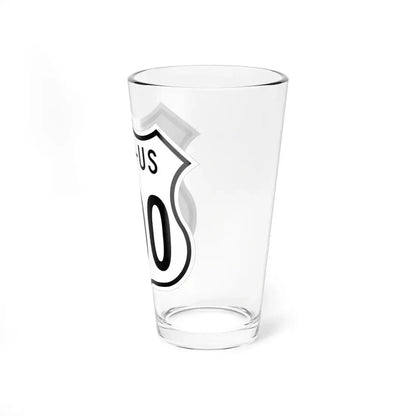 US 000 Ohio 1955 (Ohio) (Road Sign) Pint Glass 16oz - Go Mug Yourself