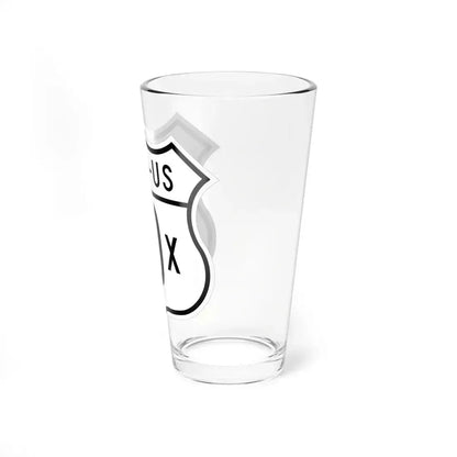 US 00X Ohio 1948 (Ohio) (Road Sign) Pint Glass 16oz - Go Mug Yourself