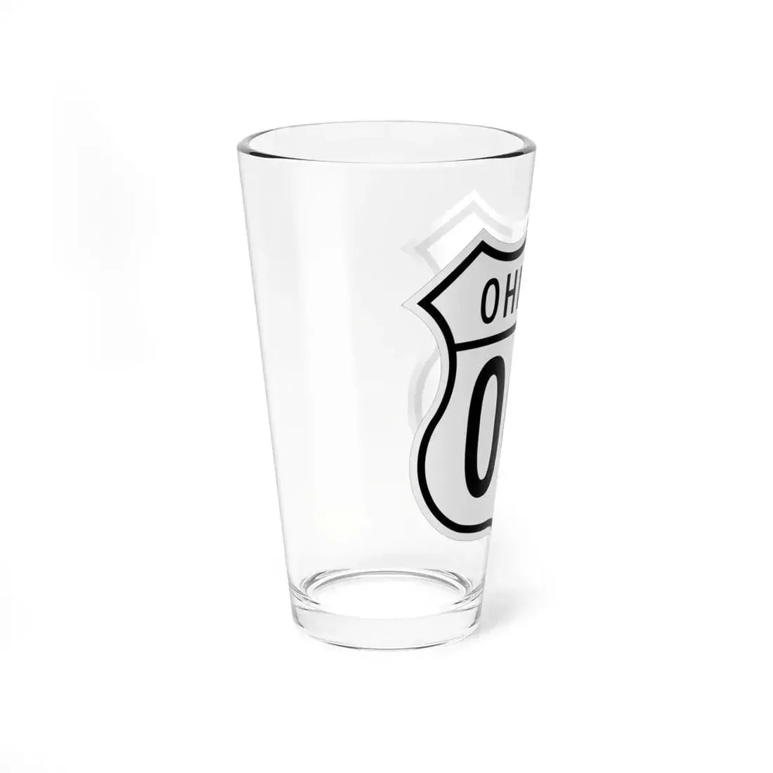 US 00X Ohio 1948 (Ohio) (Road Sign) Pint Glass 16oz - Go Mug Yourself