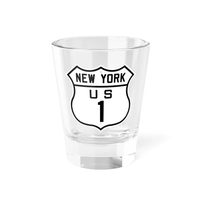 US 1 New York 1926 (New York) (Road Sign) Shot Glass 1.5oz 1.5oz - Go Mug Yourself