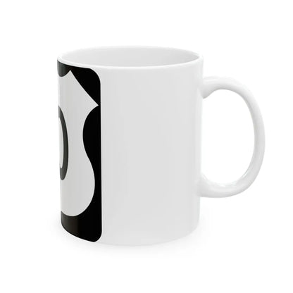 US 10 MN 1961 (Minnesota) (Road Sign) White Coffee Mug - Go Mug Yourself