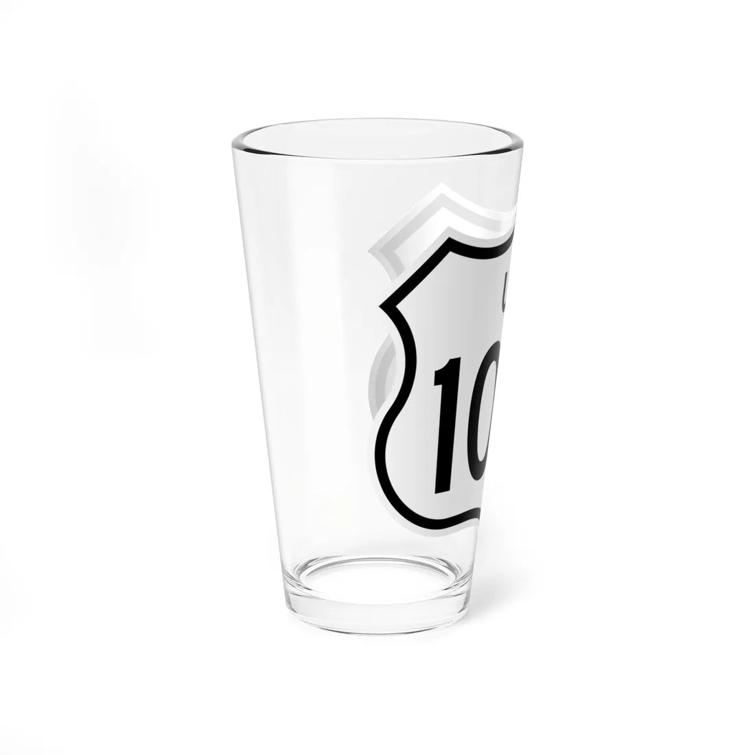 US 101E 1961 cutout (California) (Road Sign) Pint Glass 16oz - Go Mug Yourself