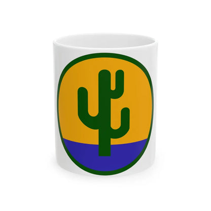 US 103rd Infantry Division (U.S. Army) White Coffee Mug-11oz-Go Mug Yourself