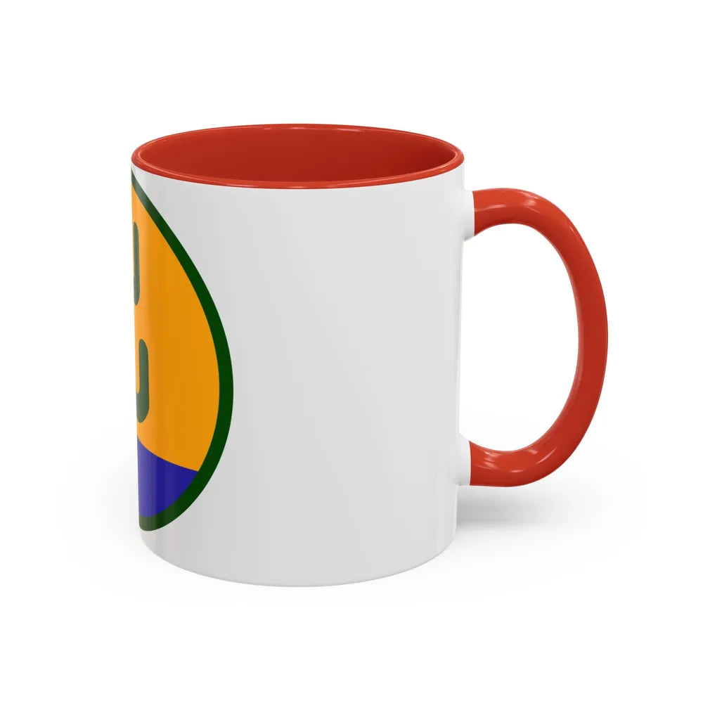 US 103rd Infantry Division (U.S. Army) Accent Coffee Mug - Go Mug Yourself