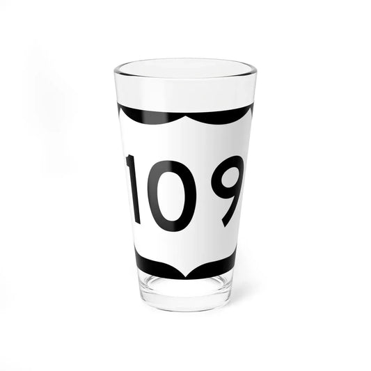 US 109 NY (New York) (Road Sign) Pint Glass 16oz 16oz - Go Mug Yourself