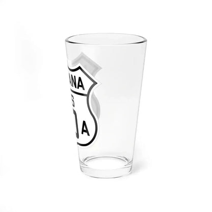 US 10A Montana 1926 (Montana) (Road Sign) Pint Glass 16oz - Go Mug Yourself