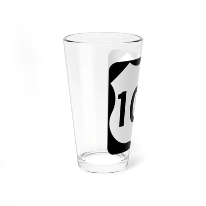 US 10N MN (Minnesota) (Road Sign) Pint Glass 16oz - Go Mug Yourself