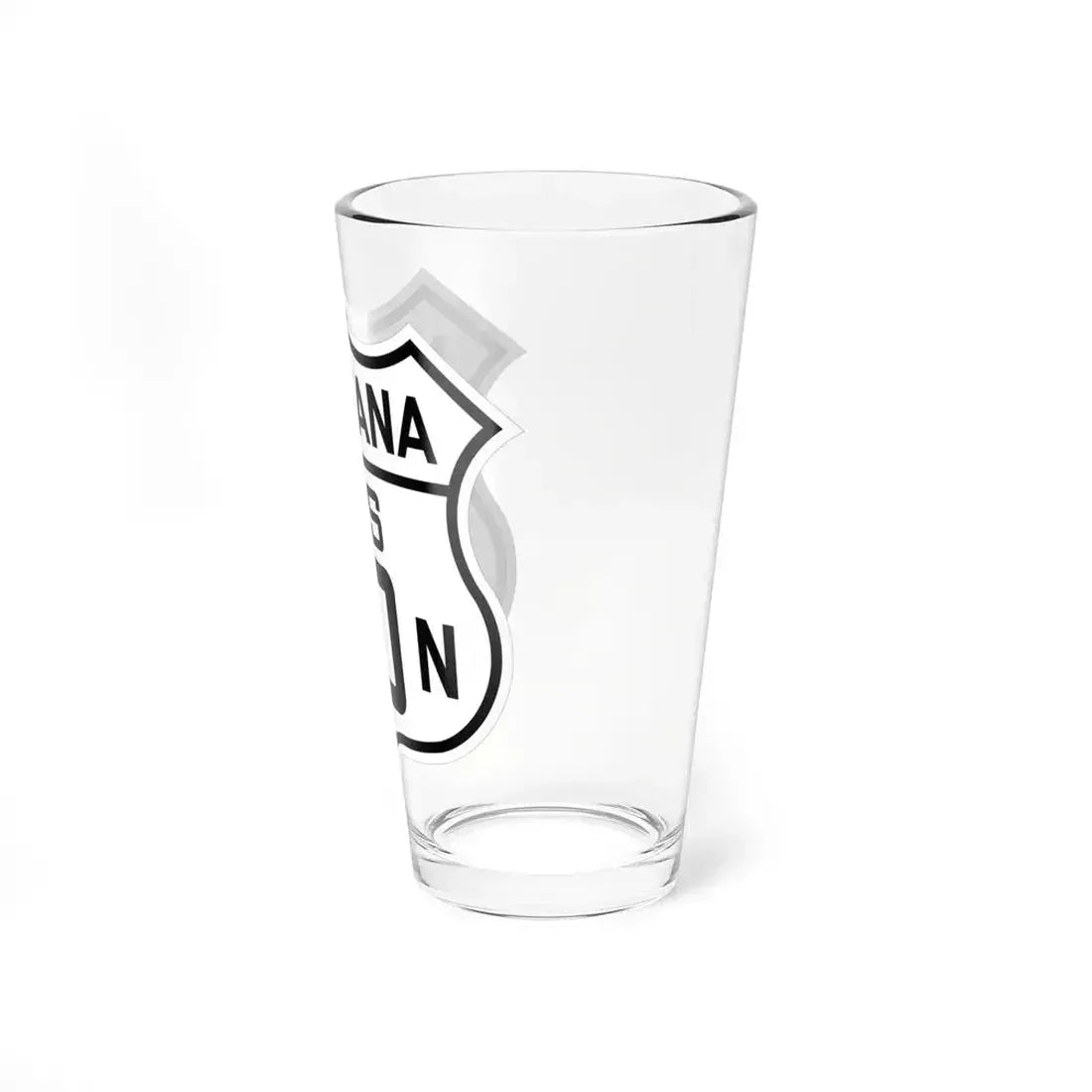 US 10N Montana 1926 (Montana) (Road Sign) Pint Glass 16oz - Go Mug Yourself