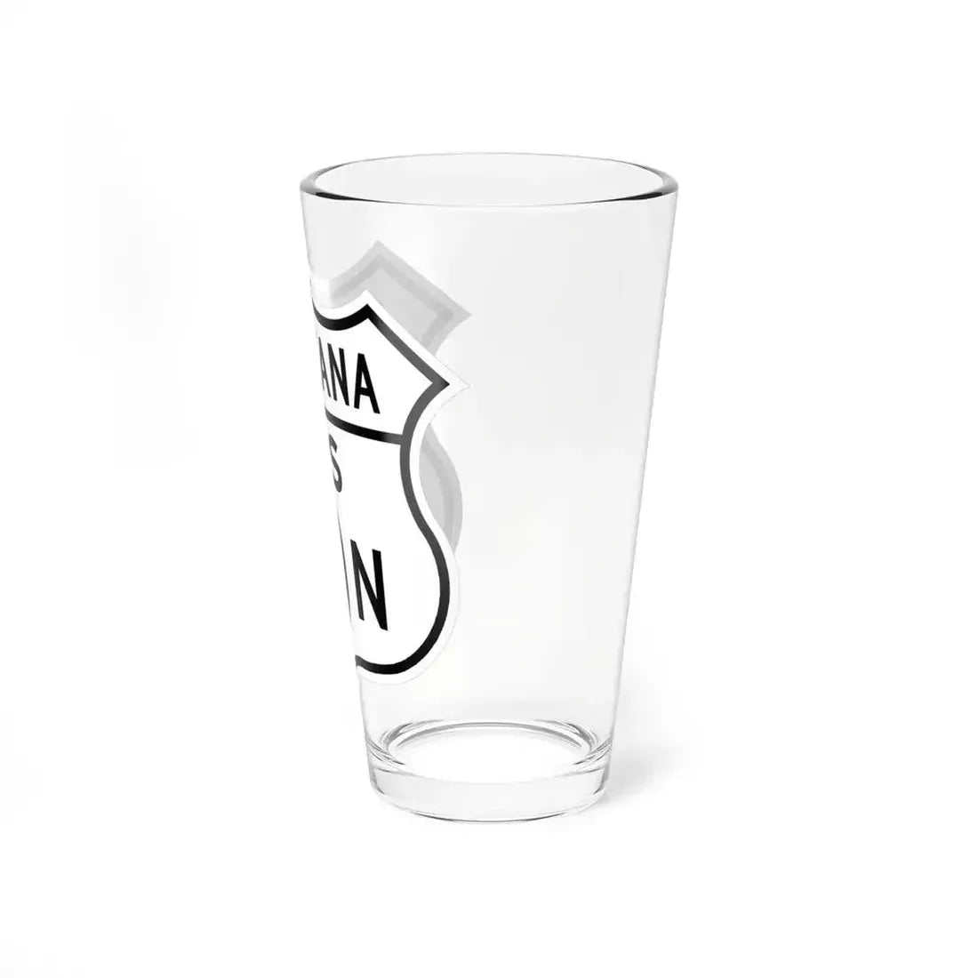 US 10N Montana 1948 (Montana) (Road Sign) Pint Glass 16oz - Go Mug Yourself