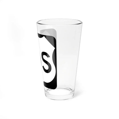US 10S MN (Minnesota) (Road Sign) Pint Glass 16oz - Go Mug Yourself