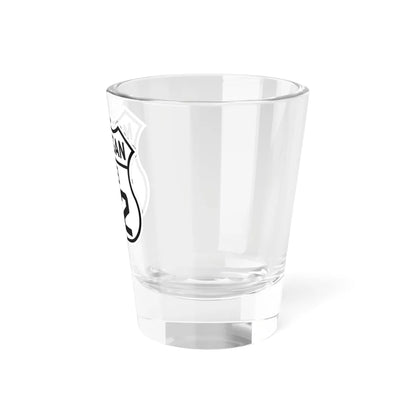 US 112 Michigan 1926 (Michigan) (Road Sign) Shot Glass 1.5oz - Go Mug Yourself