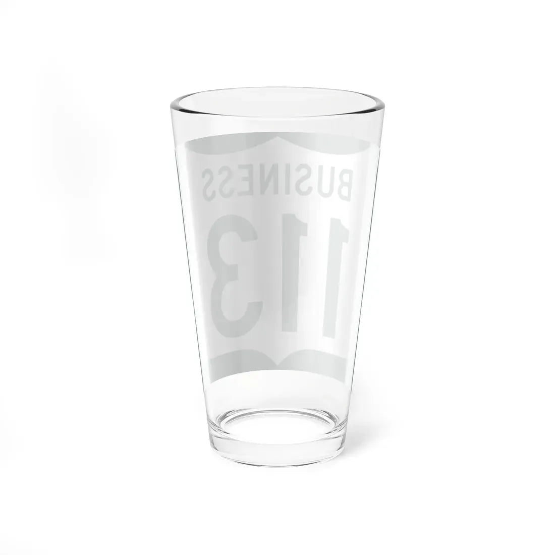 US 113 Business MD (Maryland) (Road Sign) Pint Glass 16oz - Go Mug Yourself