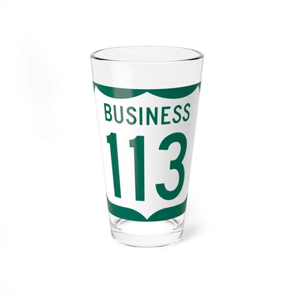 US 113 Business MD (Maryland) (Road Sign) Pint Glss 16oz 16oz - Go Mug Yourself