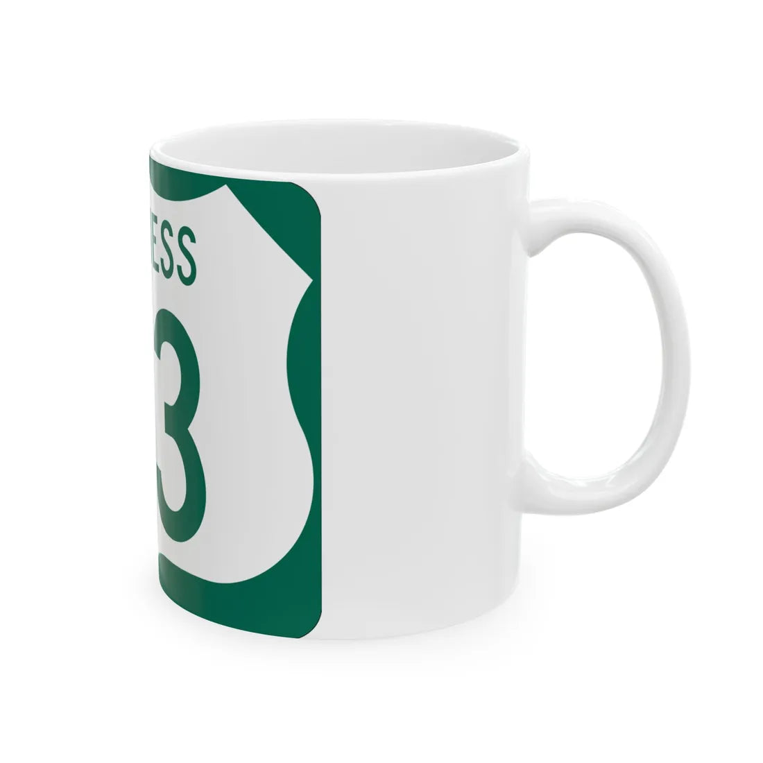 US 113 Business MD (Maryland) (Road Sign) White Coffee Mug - Go Mug Yourself