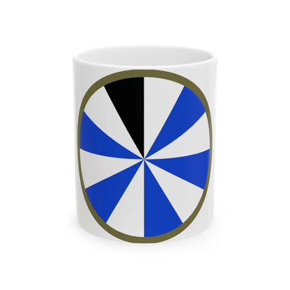 US 11th Infantry Division (U.S. Army) White Coffee Mug-11oz-Go Mug Yourself