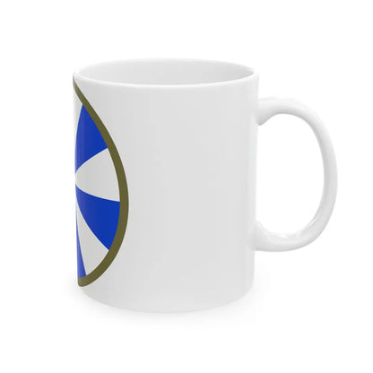 US 11th Infantry Division (U.S. Army) White Coffee Mug-Go Mug Yourself