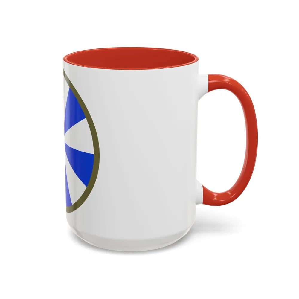 US 11th Infantry Division (U.S. Army) Accent Coffee Mug - Go Mug Yourself