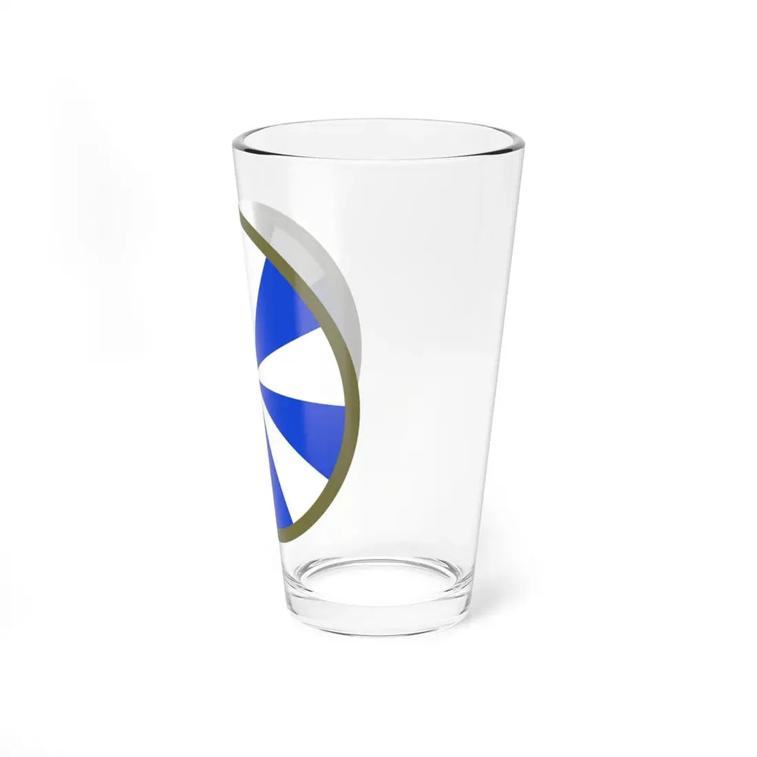 US 11th Infantry Division (U.S. Army) Pint Glass 16oz - Go Mug Yourself