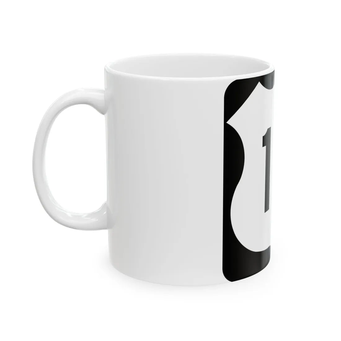 US 12 MN 1961 (Minnesota) (Road Sign) White Coffee Mug - Go Mug Yourself