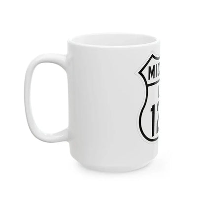 US 127A Michigan 1926 (Michigan) (Road Sign) White Coffee Mug - Go Mug Yourself