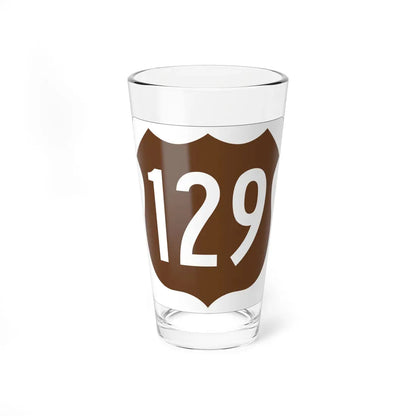 US 129 FL (Florida) (Road Sign) Pint Glass 16oz 16oz - Go Mug Yourself