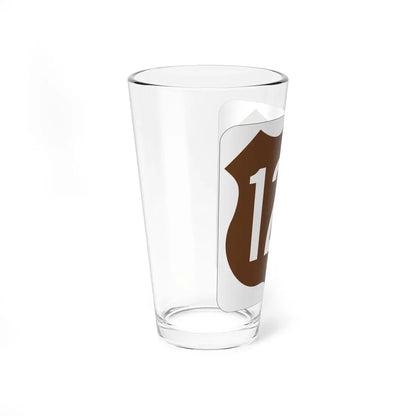 US 129 FL (Florida) (Road Sign) Pint Glass 16oz - Go Mug Yourself