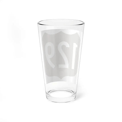 US 129 FL (Florida) (Road Sign) Pint Glass 16oz - Go Mug Yourself