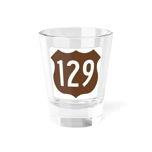 US 129 FL (Florida) (Road Sign) Shot Glass 1.5oz 1.5oz - Go Mug Yourself