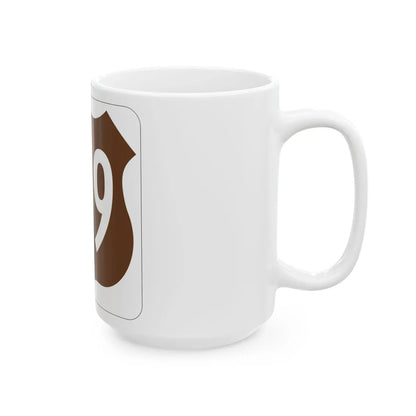 US 129 FL (Florida) (Road Sign) White Coffee Mug - Go Mug Yourself