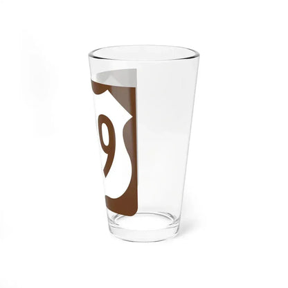 US 129 FL reversed (Florida) (Road Sign) Pint Glass 16oz - Go Mug Yourself