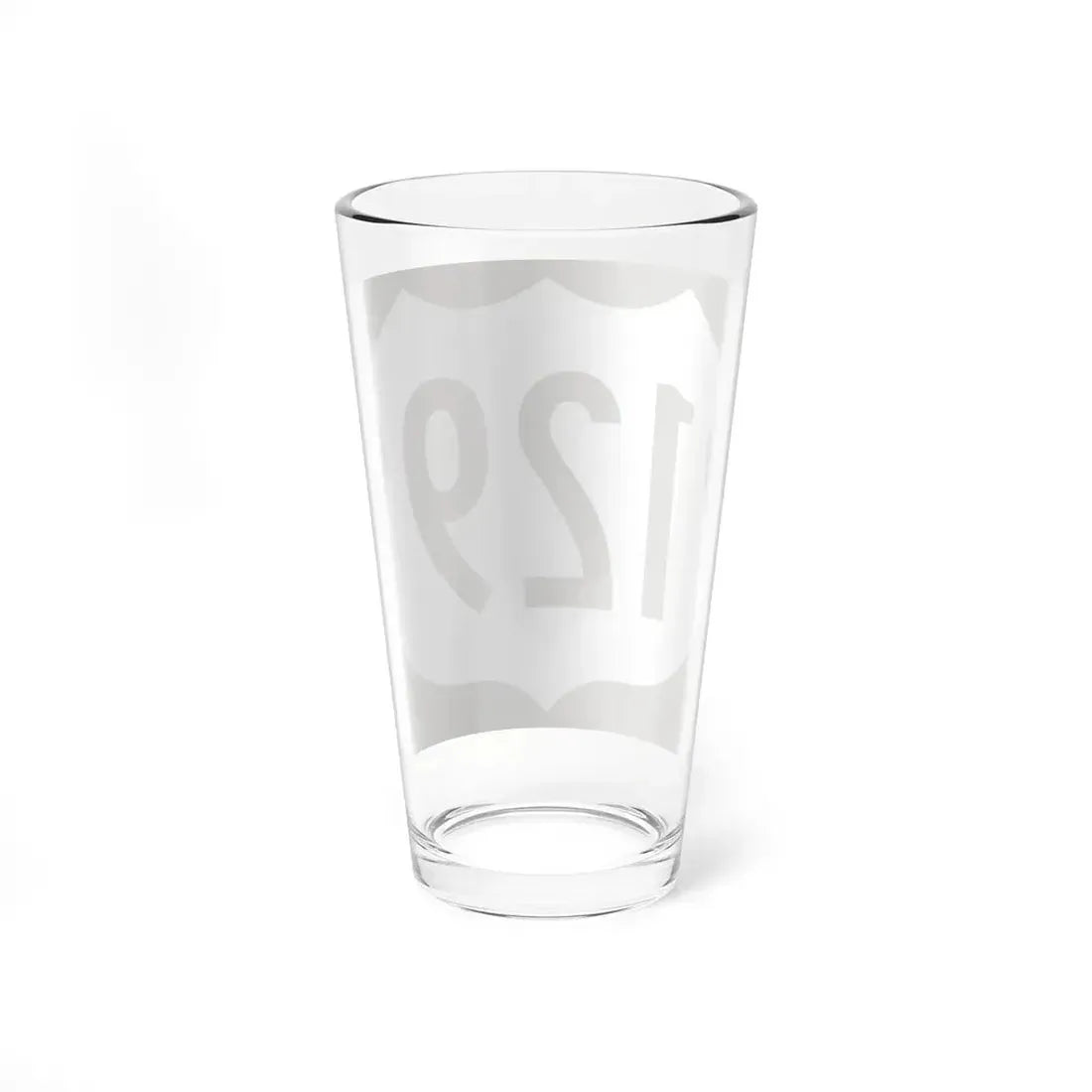 US 129 FL reversed (Florida) (Road Sign) Pint Glss 16oz - Go Mug Yourself